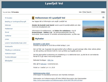 Tablet Screenshot of lysefjell.com